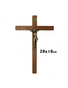 Crucifijo Madera 28x17cm...