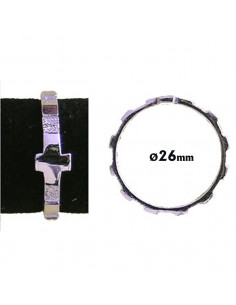 Decena Piedra Agata Rosa