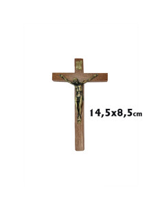 Crucifijo Madera 15X8. 5Cm...