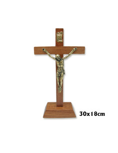 Crucifijo Madera Base...