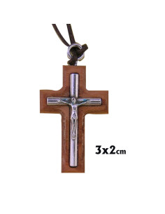 Cruz Madera Olivo 3X2cm Con...