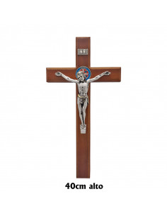Crucifijo Madera San Benito...