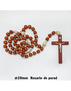 Rosario Nacar 6Mm Liso Cruz...