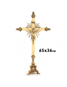 Cruz Altar Con Base...