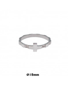 Rosario Anillo Plata Con...