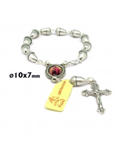 Decena Metal Bellotas 10X7mm
