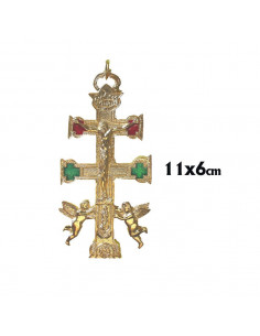Cruz Caravaca Dorada 11x6cm...