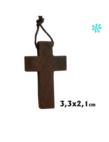 Cruz Madera Ancha Plana Mediana...