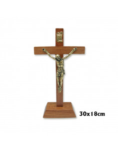 Crucifijo Madera Base...
