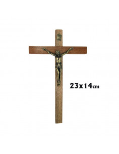 Crucifijo Madera 23X15cm...