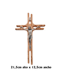 Crucifijo Madera Olivo Con...