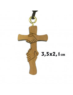 Crucifijo Madera Base...