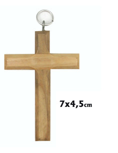 Cruz Madera Olivo 7x4.5cm...