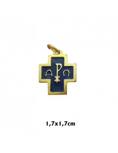Tau Niquel 2. 5cm Con Cordon Para Colgar