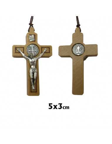 Cruz Confirmacion Madera 4X3 Cm Roja...