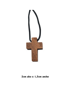 Cruz Madera oscura...