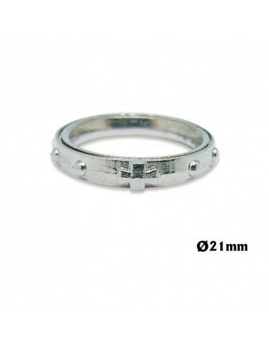 Rosario Dedo Anillo Giratorio 21Mm