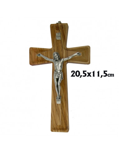 Cruz Metal Con Cristo Moderno...