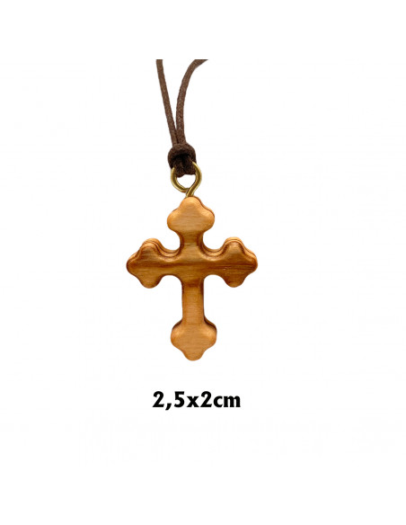 Cruz Infantil A Color Madera 12.5x8.5cm Padre Nuestro
