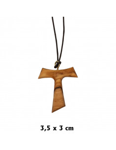 Tau Madera Olivo 3.5x3cm...