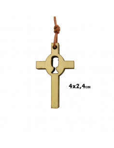 Cruz Madera Olivo Mini 12Mm...