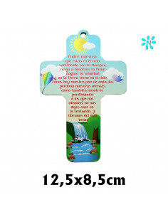 Cruz Madera 2. 5X2. 5 Cm...