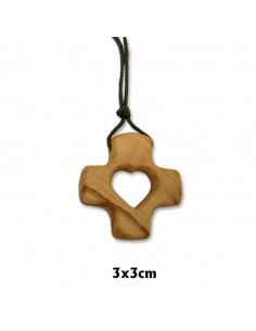 Cruz Madera Calada Con...