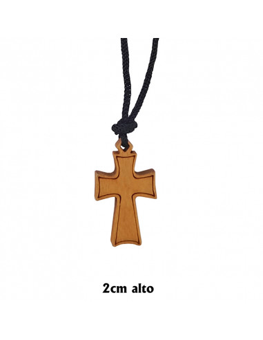 Cruz Madera Pintada Bautizo 3X3cm En...