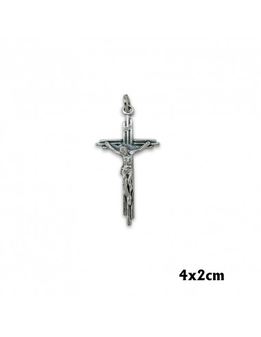 Cruz Metal Tres Troncos 4cm 8948