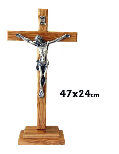 Crucifijo Madera Olivo 47X24cm Con...