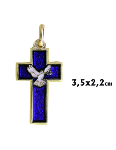 Cruz Metal Irregular Padre Pio 3X2cm...