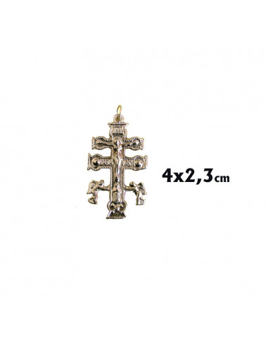 Cruz Madera Olivo 70X45mm Sin Cristo...