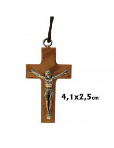 Cruz Madera Olivo 4. 1X2....