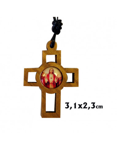 Paloma Madera Con Cordon 2. 8Cm