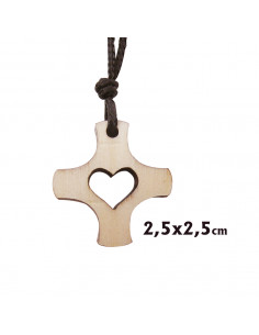 Cruz Madera Con Cantos...