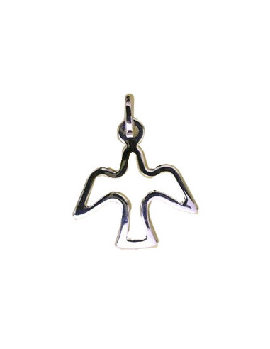Colgante Paloma Calada Plata