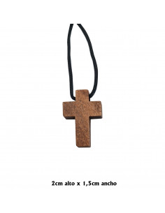 Cruz Madera oscura...