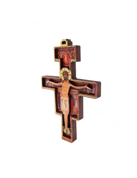 Cruz Caravaca Plateada 11X6cm Con Angeles