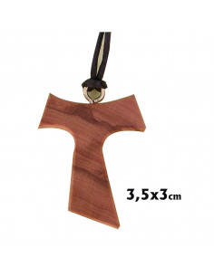 Cruz Tau Madera Olivo Ref 4...