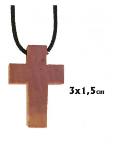 Cruz Madera Olivo 22X17mm...