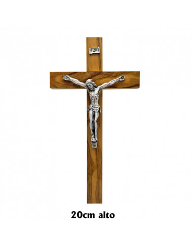 Cruz Madera Olivo Lisa 20X11cm Con...
