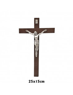 Crucifijo Madera Oscura...