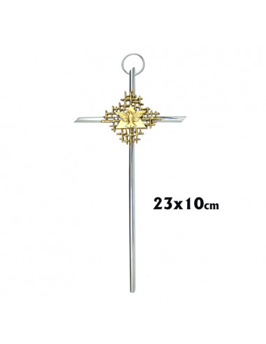 Cruz Metal Niquel Y Espiritu Santo...