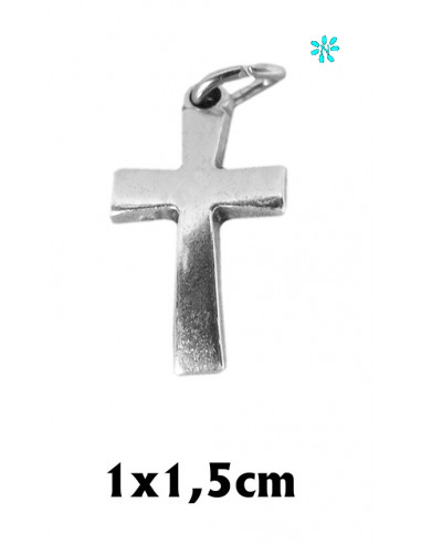 Cruz Metal Buen Pastor 2. 8X2cm Con...