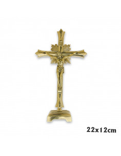 Cruz Metal Estrella Dorada...