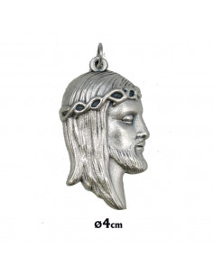 Medalla Cara Jesus Grande