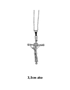 Crucifijo Madera Con Cristo...