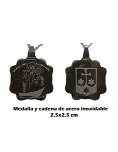 Medalla Virgen Carmen Acero...