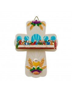 Cruz Resina Ultima Cena...