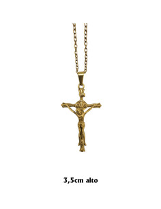 Cruz Acero 27X18mm Fina...